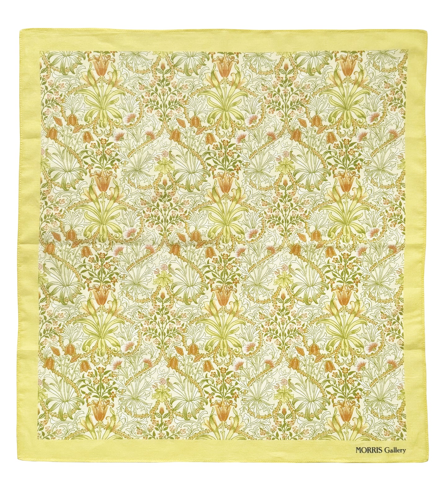 MORRIS Gallery ハンカチ 日本製 綿100% 大判55cm|母の日・ギフトにも人気 FLORAL COLLECTION