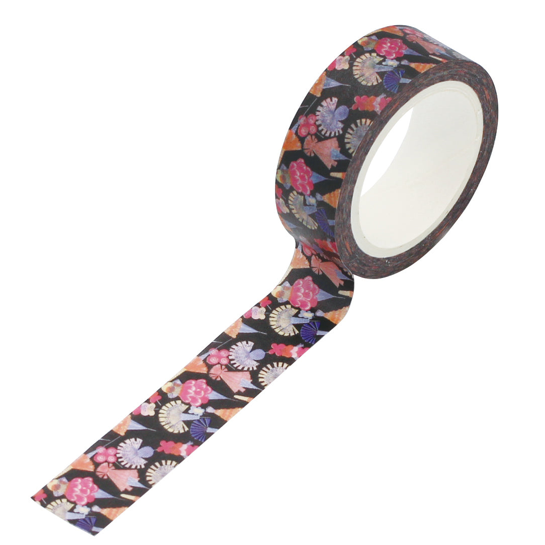 上野リチ|マスキングテープ 15mm|和紙 日本製|ラッピング・手帳デコ L.Rix Fantasy