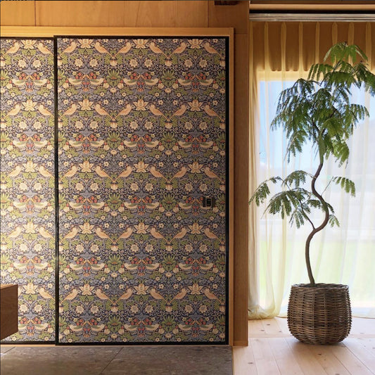 【MORRIS & CO.】(受注生産) Morris FUSUMA ふすま 襖 DIY 2m×2枚