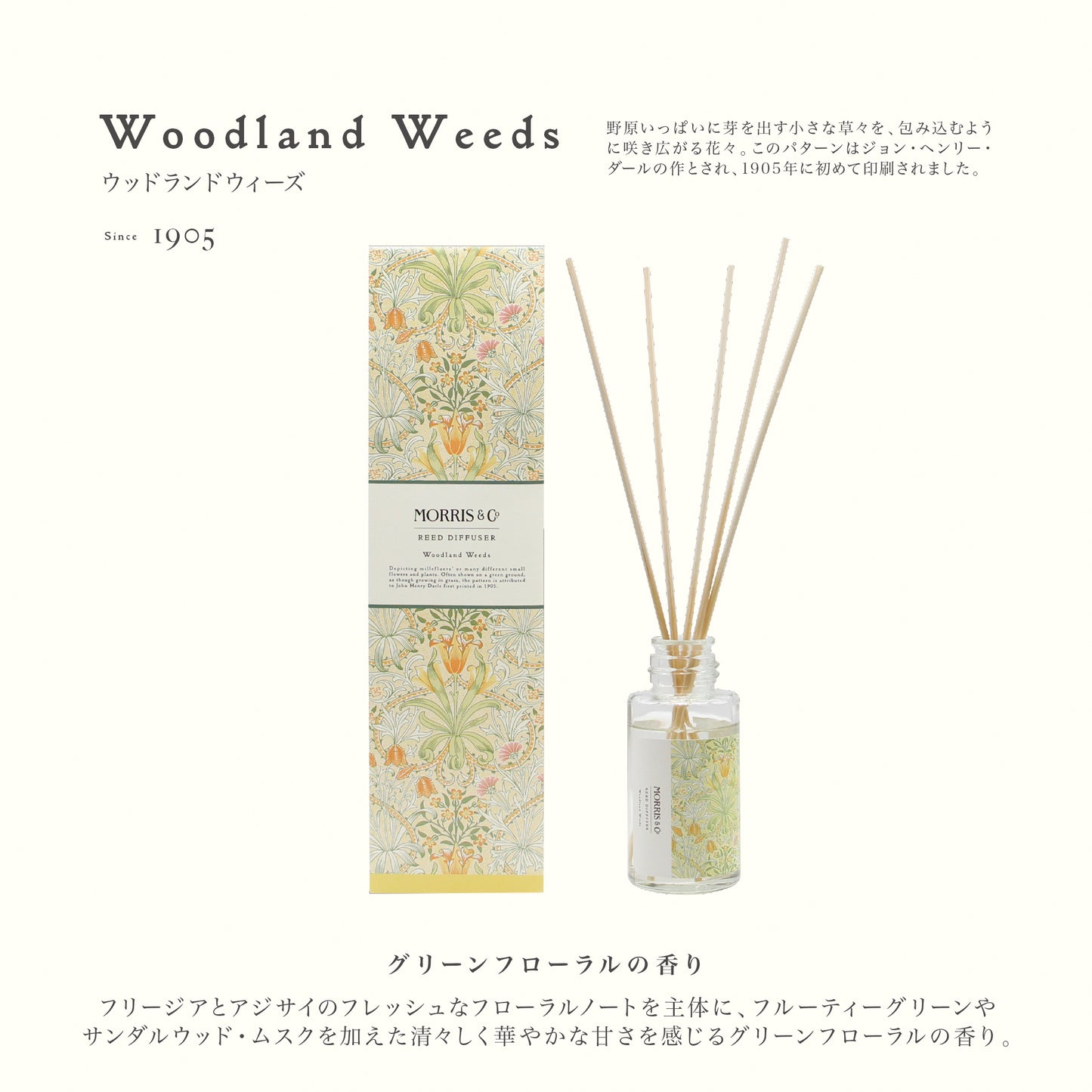 MORRIS & Co. リードディフューザー 100ml