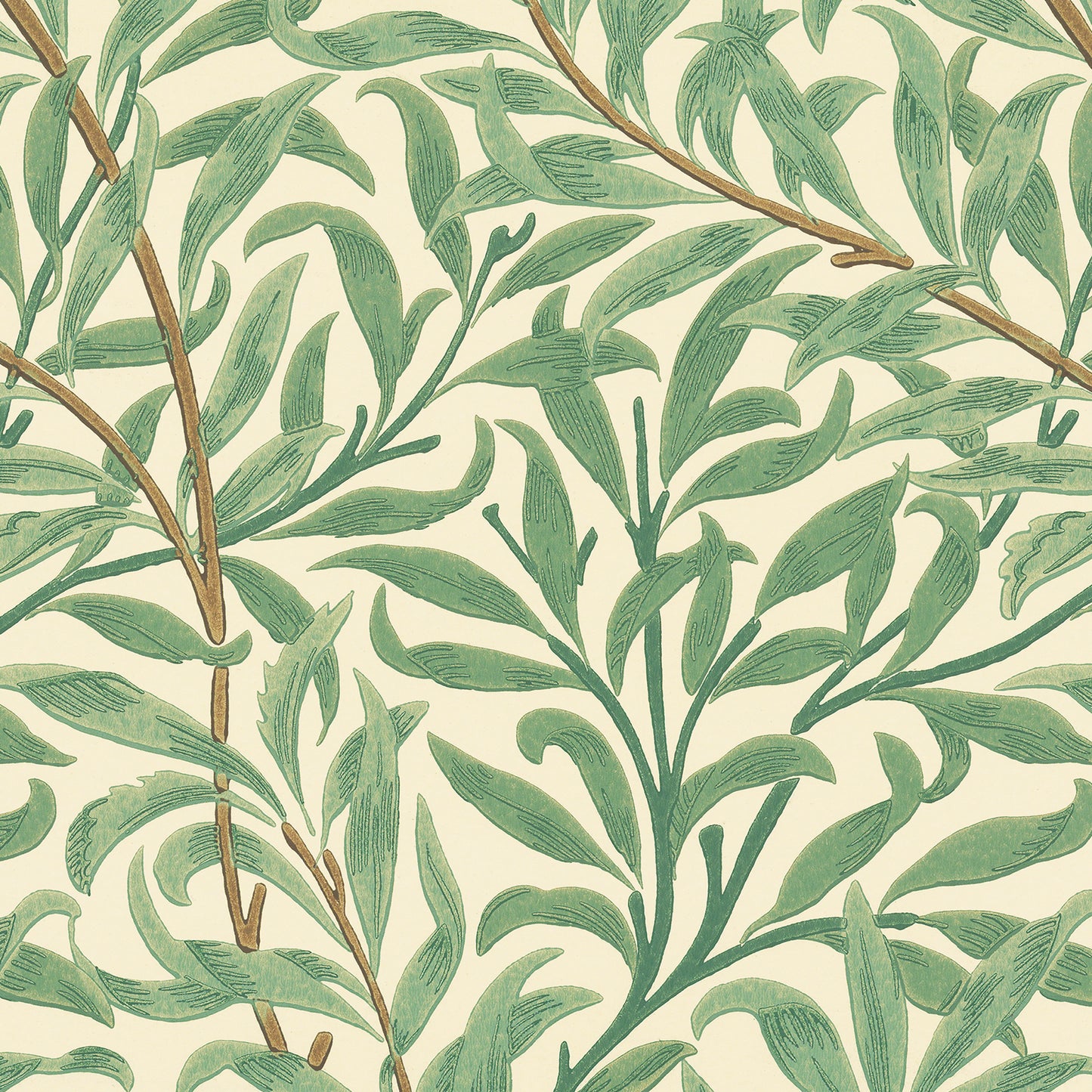 MORRIS & CO.  襖紙 2枚セット｜DIYで貼れる ふすま紙 張り替え対応（高さ2m）(受注生産)