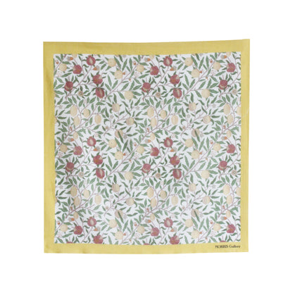 MORRIS Gallery ハンカチ｜日本製 綿100％ 大判55cm｜ギフト・スカーフ