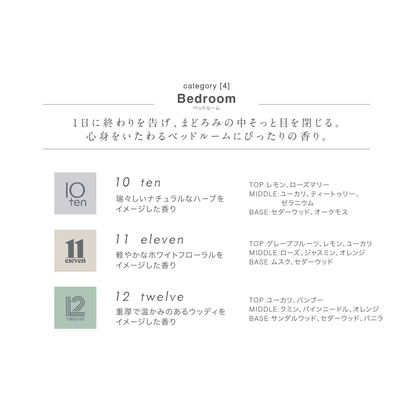 【nimu】ポイントフレグランス