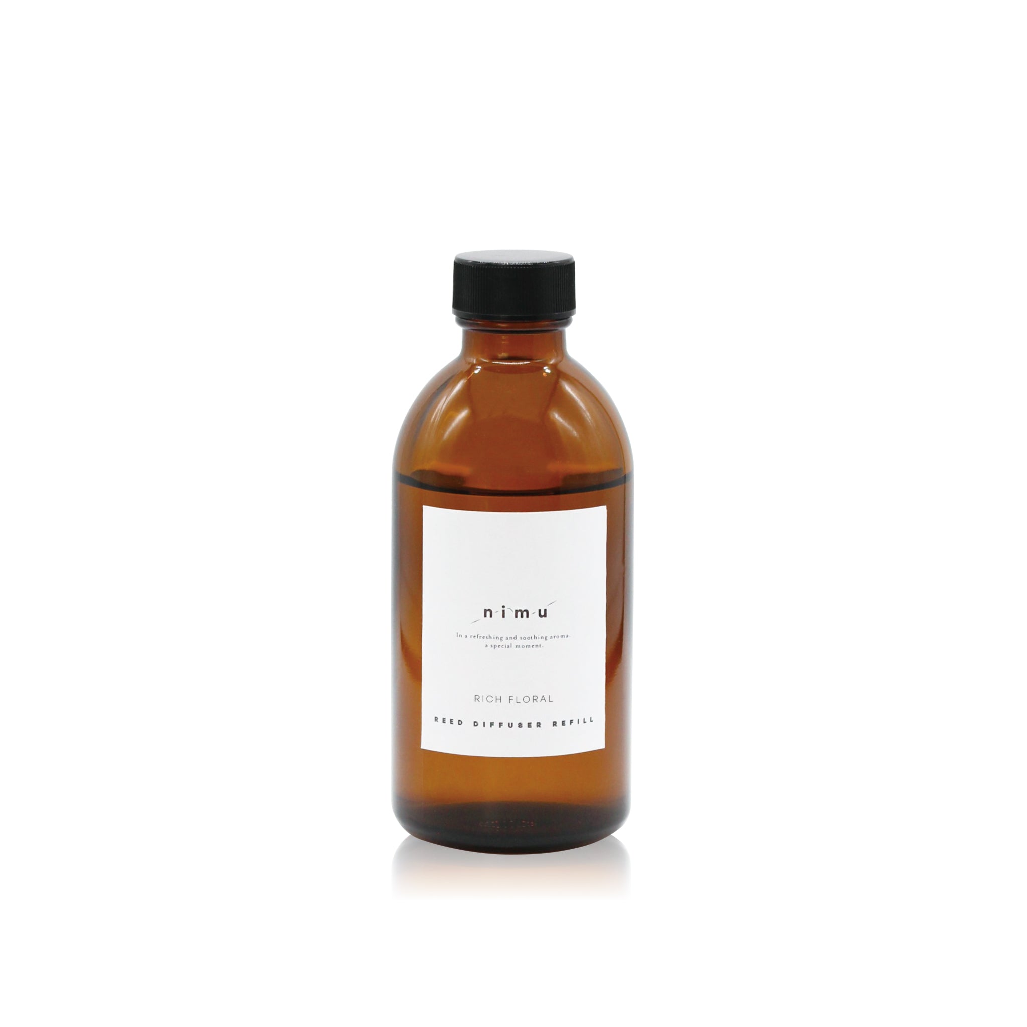 nimu 天然精油ブレンド リードディフューザー 詰め替え用オイル 180ml