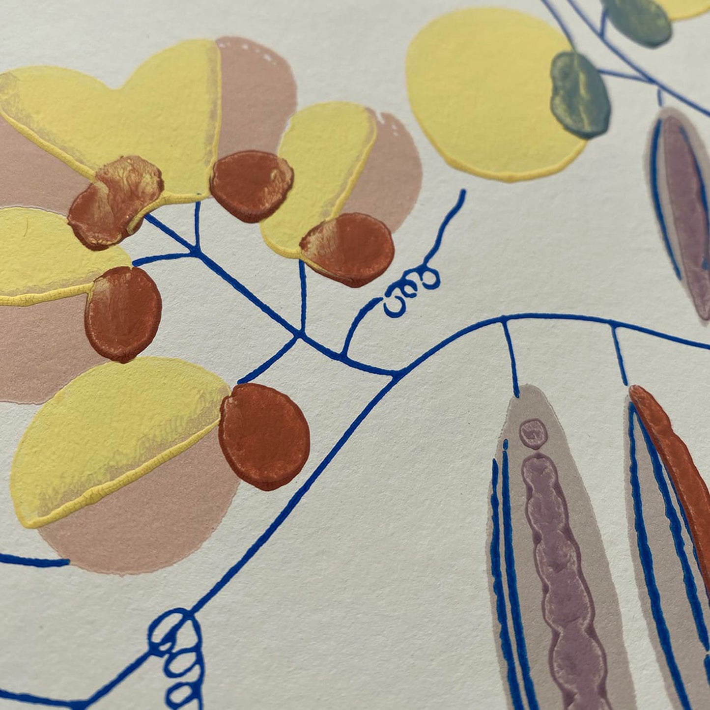 上野リチ 壁紙 そらまめ｜サーフェイスプリント｜イギリス製壁紙 L.Rix Fantasy