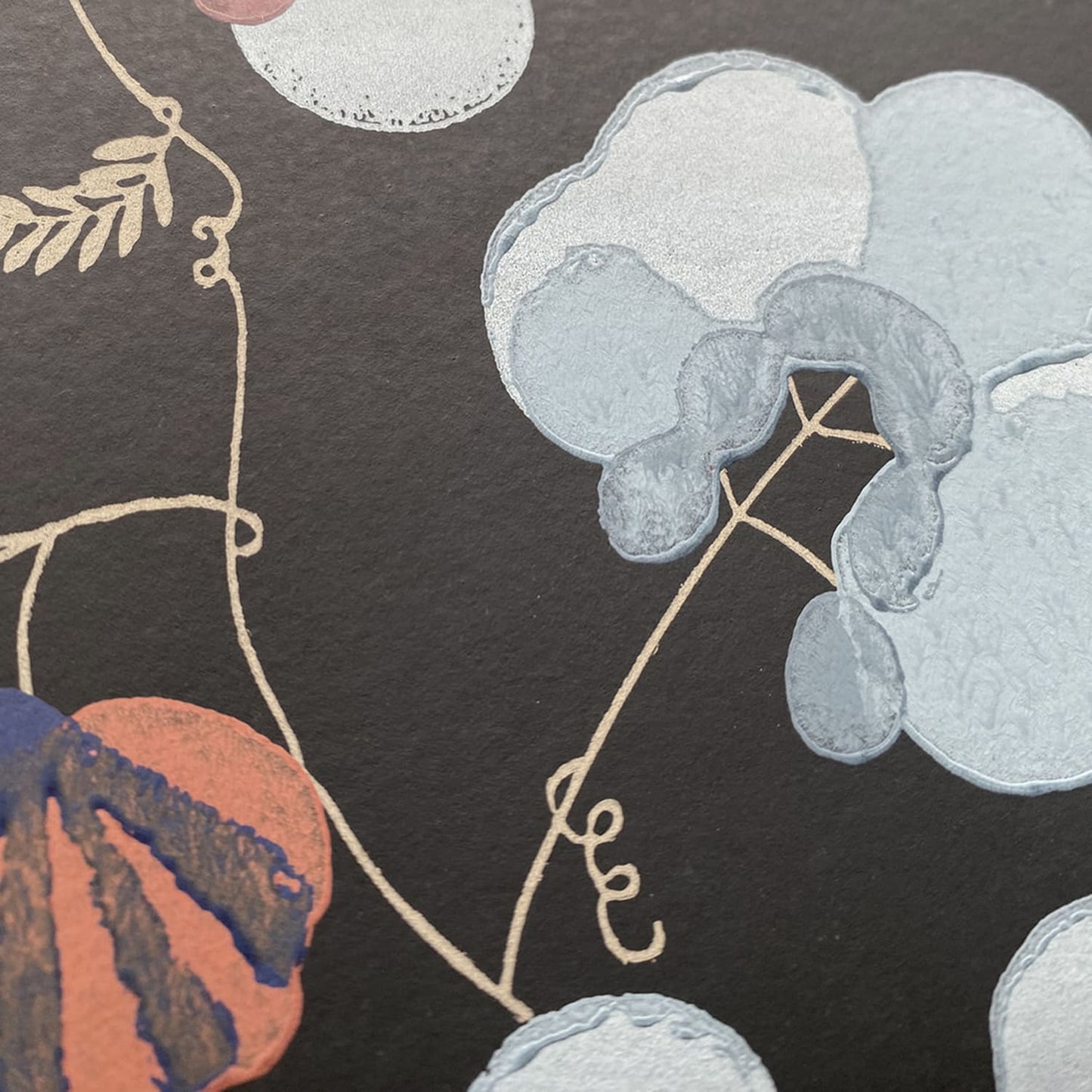 上野リチ 壁紙 そらまめ｜サーフェイスプリント｜イギリス製壁紙 L.Rix Fantasy