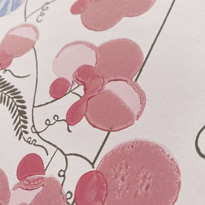 上野リチ 壁紙 そらまめ｜サーフェイスプリント｜イギリス製壁紙 L.Rix Fantasy