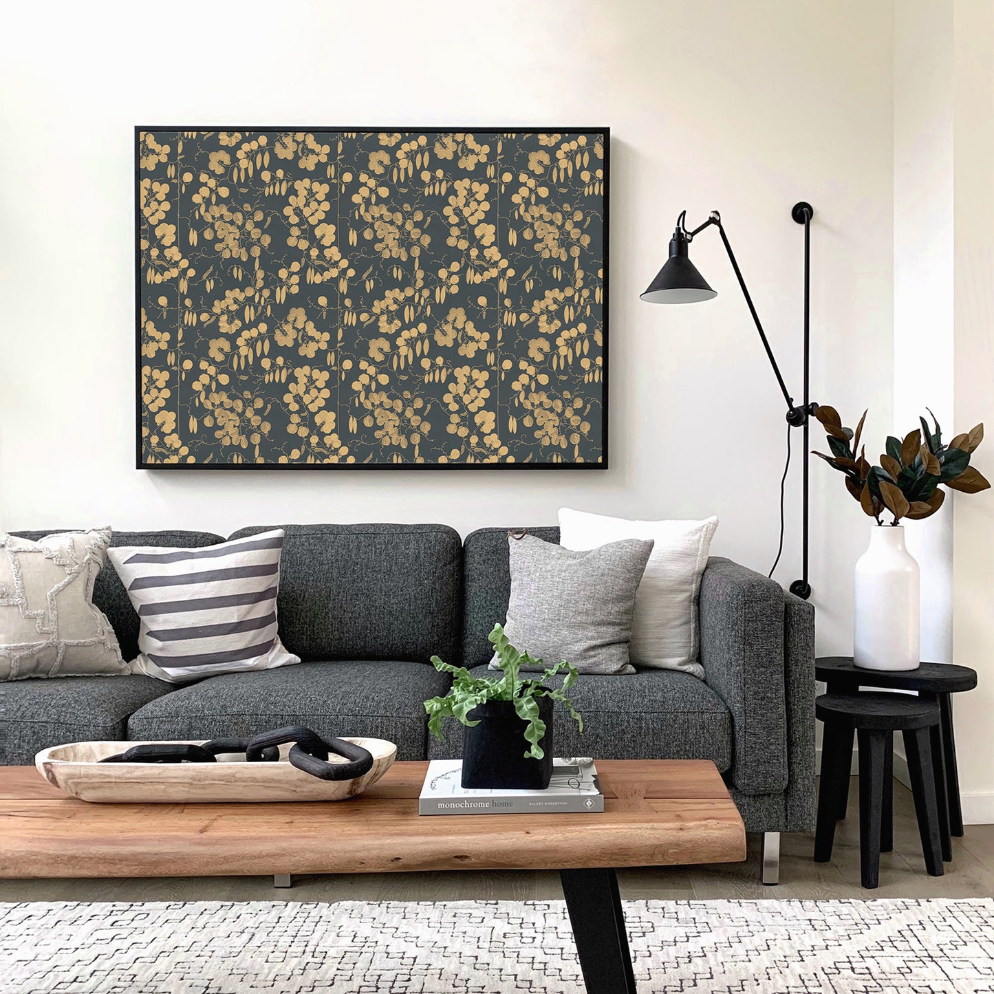 上野リチ 壁紙 そらまめ｜サーフェイスプリント｜イギリス製壁紙 L.Rix Fantasy