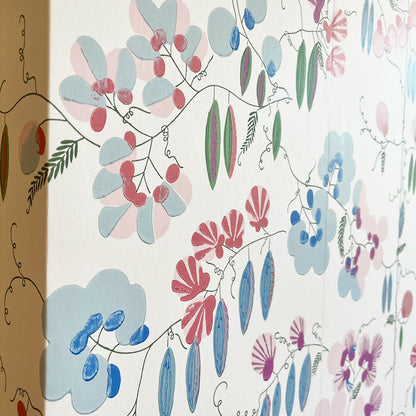 上野リチ 壁紙 そらまめ｜サーフェイスプリント｜イギリス製壁紙 L.Rix Fantasy