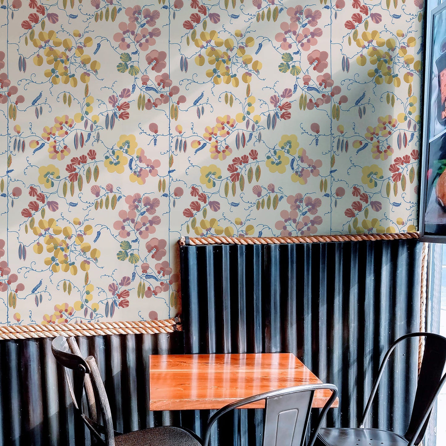 上野リチ 壁紙 そらまめ｜サーフェイスプリント｜イギリス製壁紙 L.Rix Fantasy