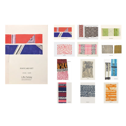 上野リチ ポストカードセット｜デッサン作品 4種12枚 L.Rix Fantasy