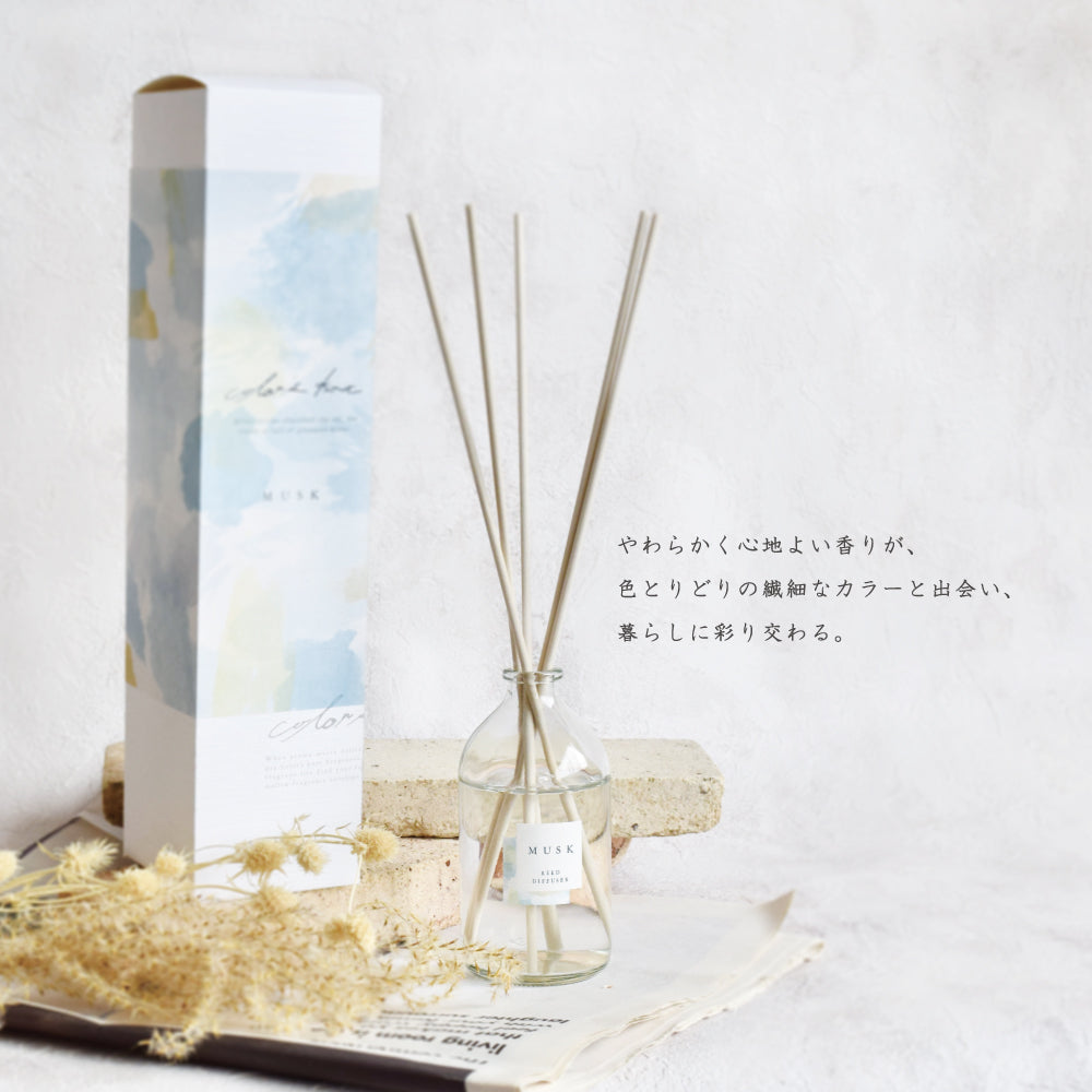 カラーズノット color’s knot リードディフューザー 90ml ルームフレグランス ルームディフューザー 芳香剤 (グリーン)