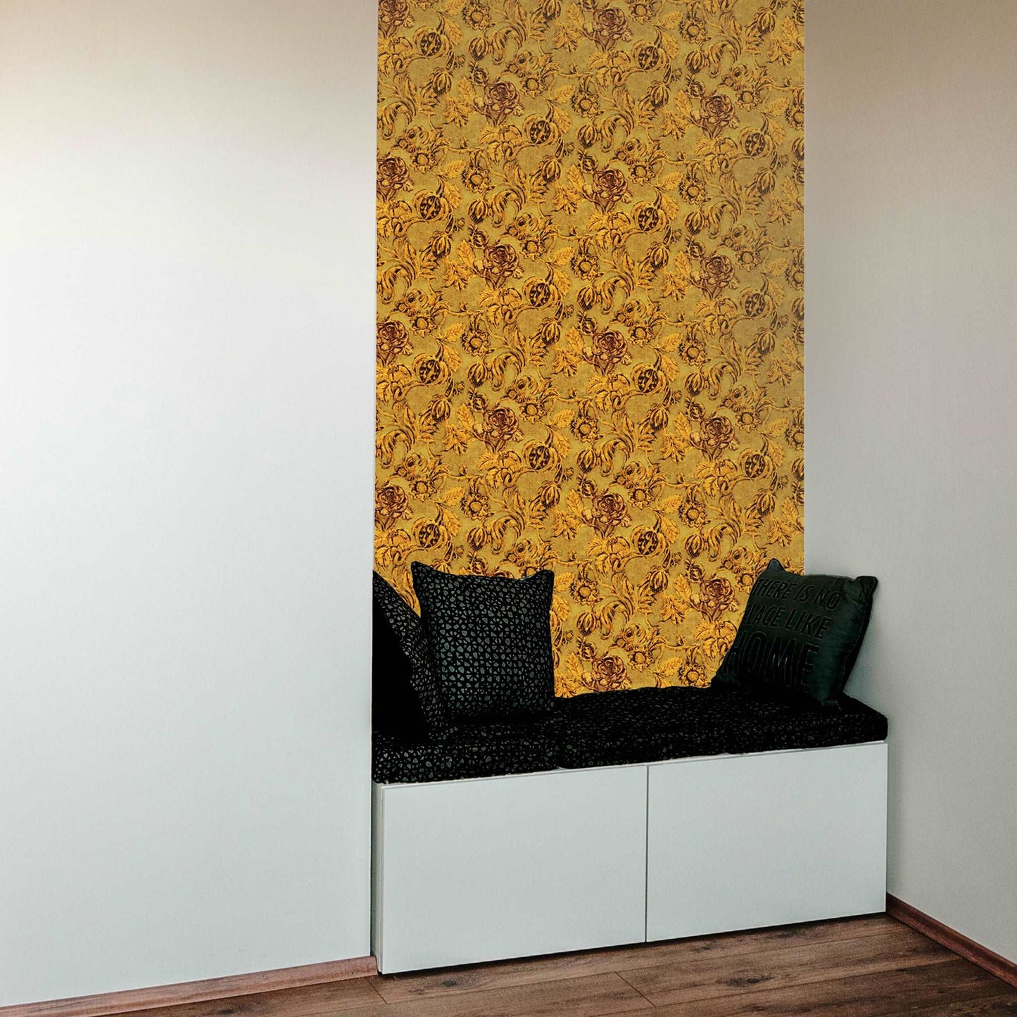 【Linden】ハレルヤシール壁紙 《ペインティングフラワー》DIY 壁紙 リメイク