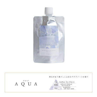 カラーズノット color’s knot リードディフューザー 詰め替え レフィル 90ml ルームフレグランス ルームディフューザー 芳香剤 (アクア)