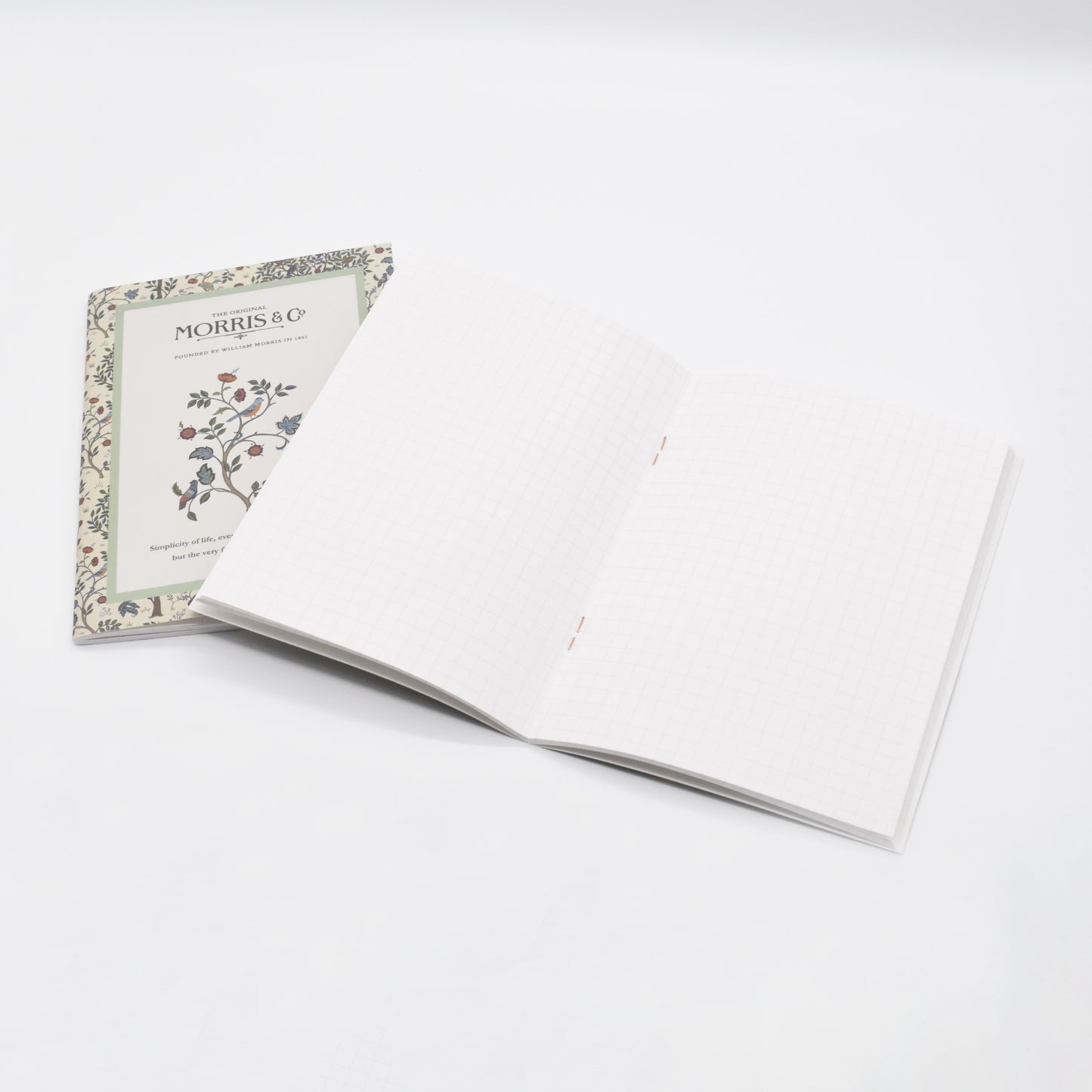 【MORRIS & CO.】A6ノート ウィリアムモリス 方眼 ノート