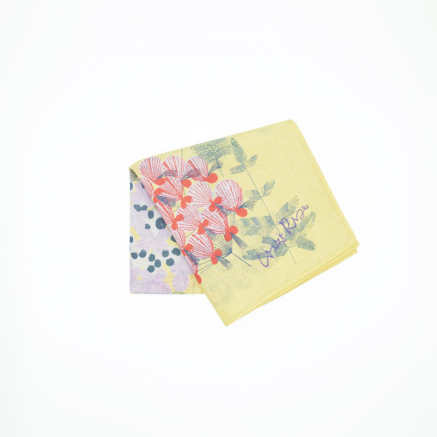 上野リチ ハンカチ 55cm 大判｜日本製 綿100% おしゃれ プチギフト 母の日 ギフト L.Rix Fantasy