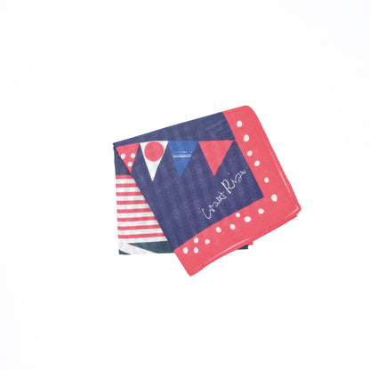 上野リチ ハンカチ 55cm 大判｜日本製 綿100% おしゃれ プチギフト 母の日 ギフト L.Rix Fantasy