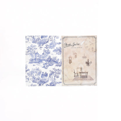 【Linden】リンデン オリジナル ブックカバー（マリー＆ミシェル ネイビー）