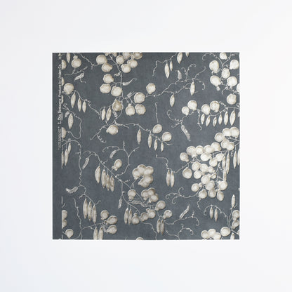 上野リチ｜越前和紙 箔印刷 壁紙 1m｜そらまめ｜和紙インテリア L.Rix Fantasy