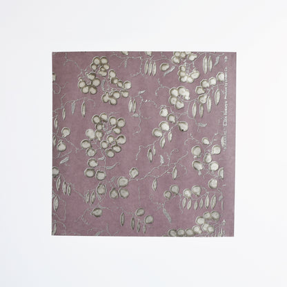 上野リチ｜越前和紙 箔印刷 壁紙 1m｜そらまめ｜和紙インテリア L.Rix Fantasy