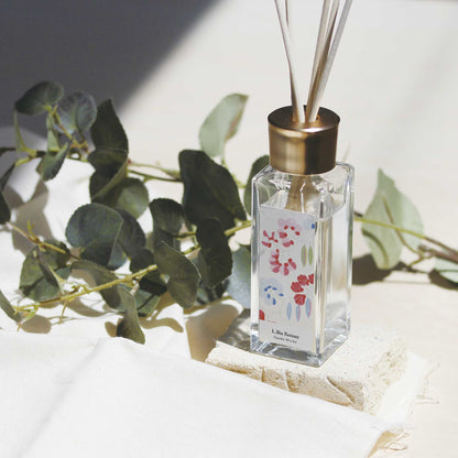 【上野リチ L.Rix Fantasy 】ディフューザー（そらまめ）上野リチ リードディフューザー ルームフレグランス アロマディフューザー オイル ガラスボトル プレゼント