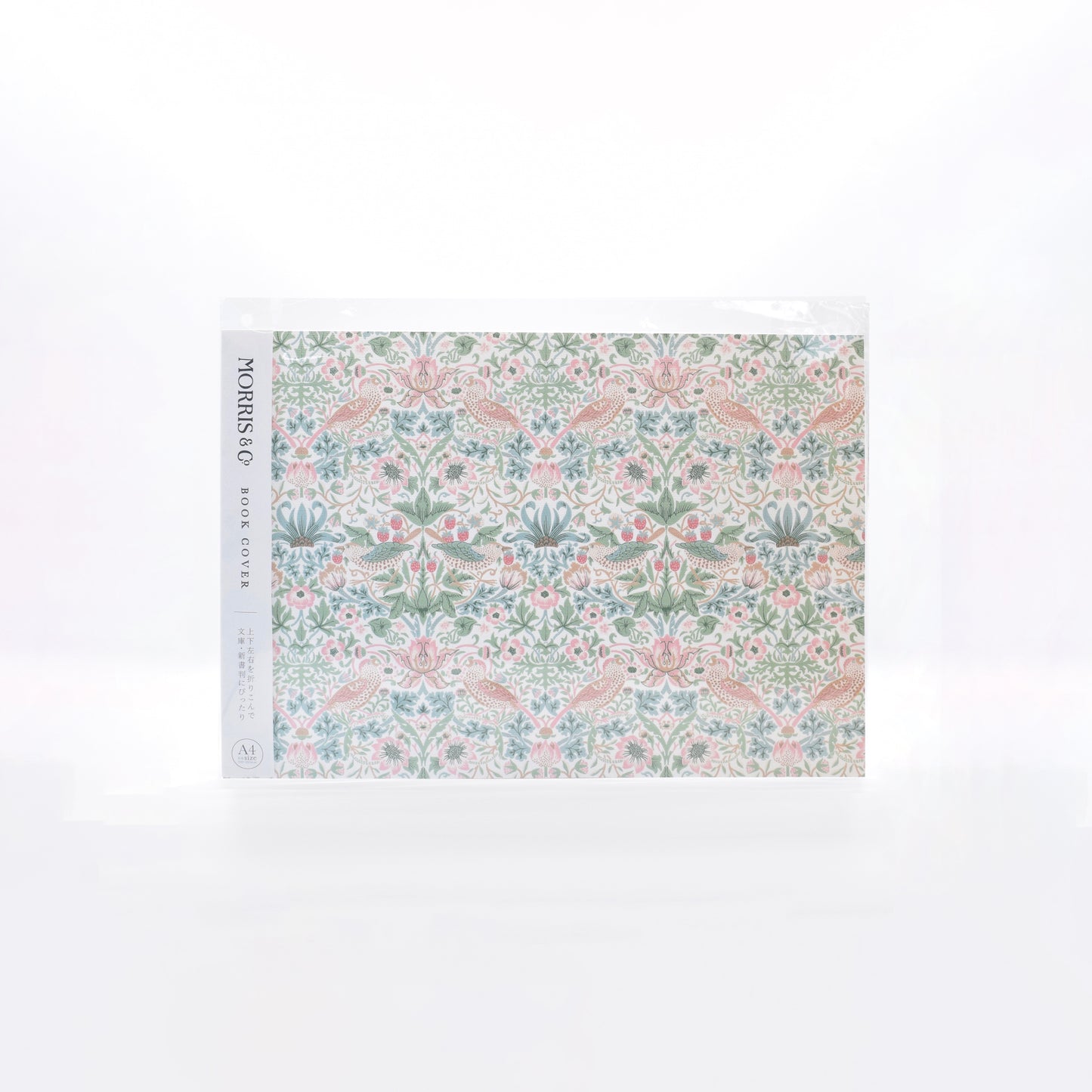 MORRIS & Co. ブックカバー A4 (文庫・新書対応)｜国産壁紙使用 SIMPLY MORRIS
