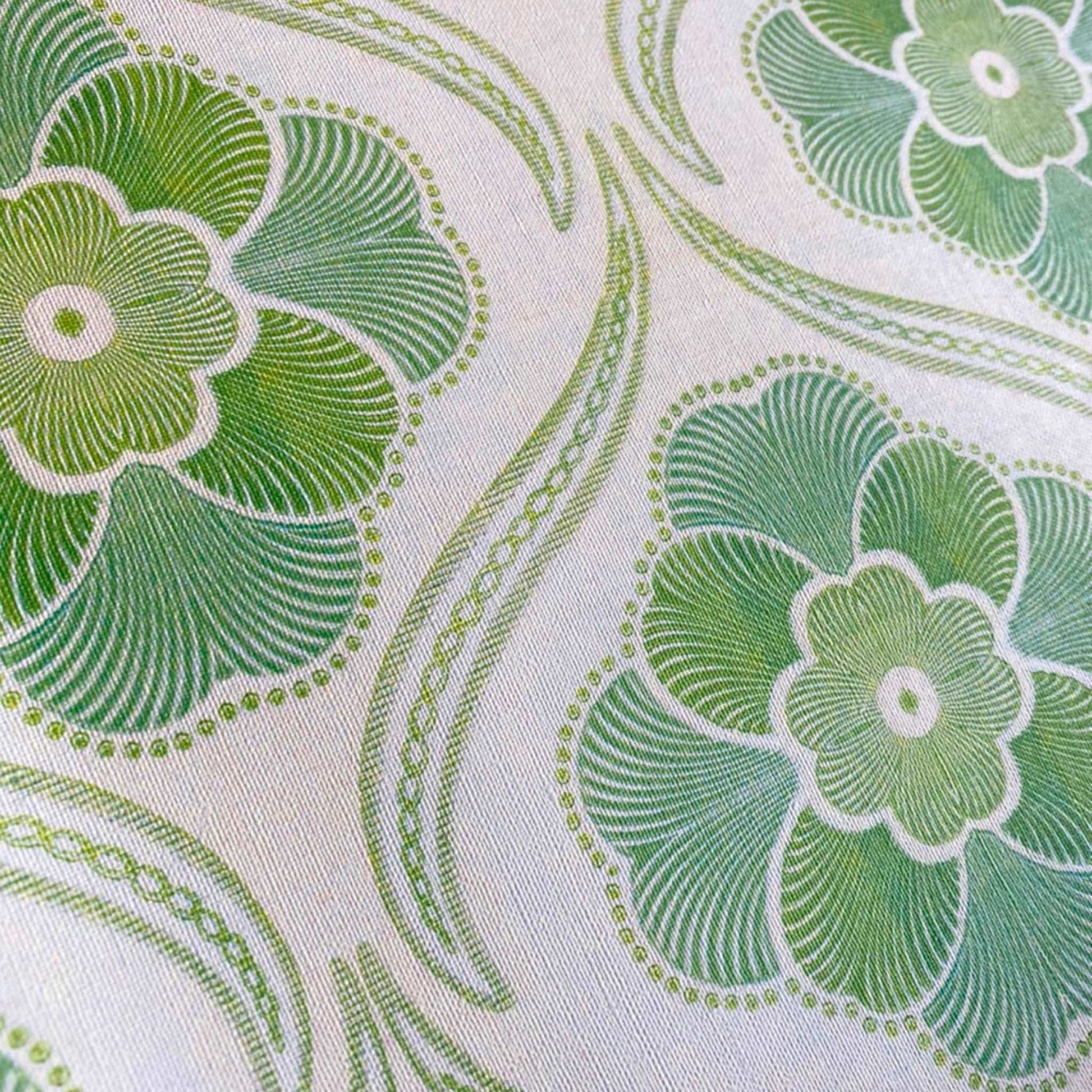 【Linden】ハレルヤシール壁紙 《グリーンアラベスク》DIY 壁紙 リメイク