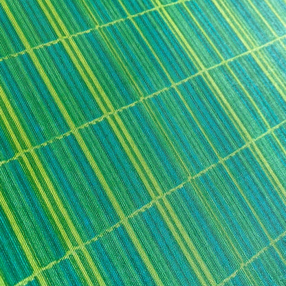 【Linden】ハレルヤシール壁紙 《チェックストライプ グリーン》DIY 壁紙 リメイク