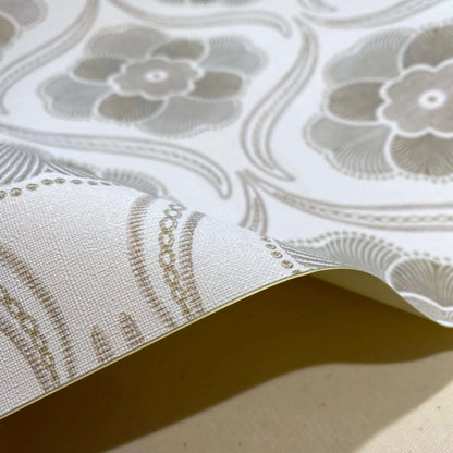 【Linden】ハレルヤシール壁紙 《ホワイトアラベスク》DIY 壁紙 リメイク