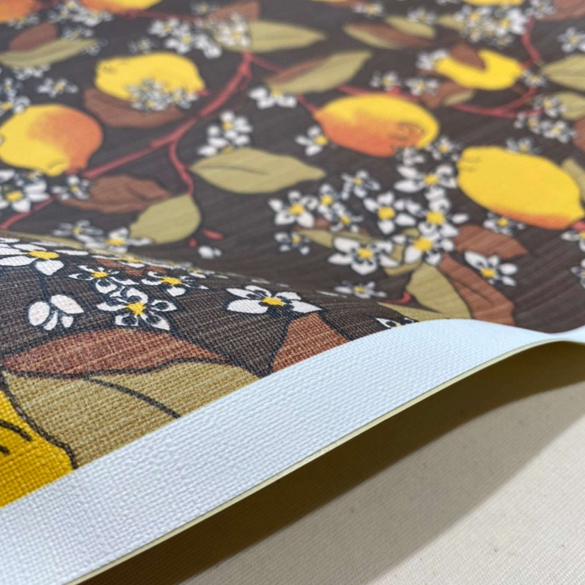 【Linden】ハレルヤシール壁紙 《レモン》DIY 壁紙 リメイク