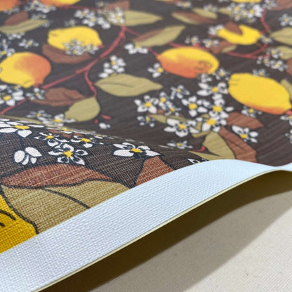 【Linden】ハレルヤシール壁紙 《レモン》DIY 壁紙 リメイク