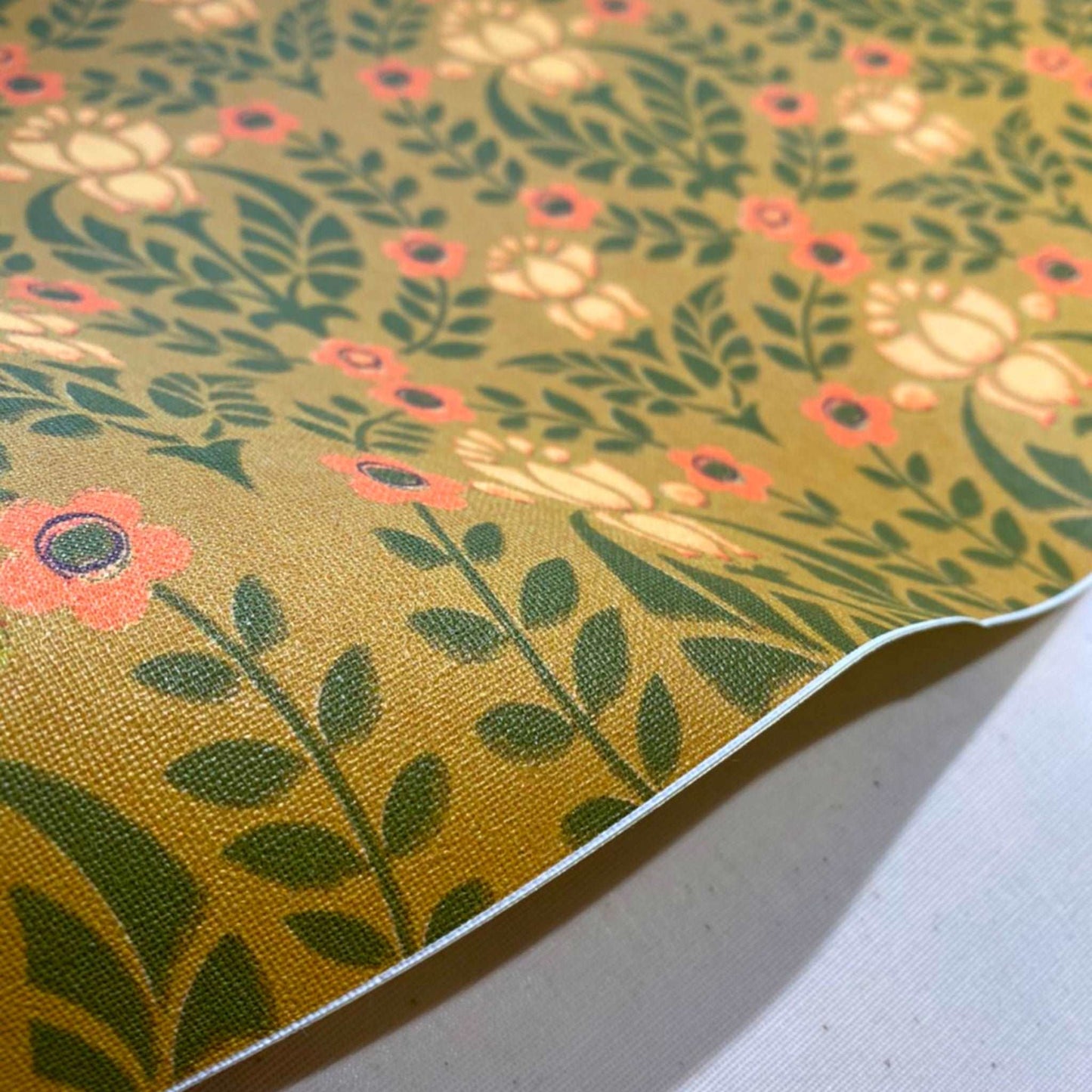 【Linden】ハレルヤシール壁紙 《フラワーダマスク》DIY 壁紙 リメイク