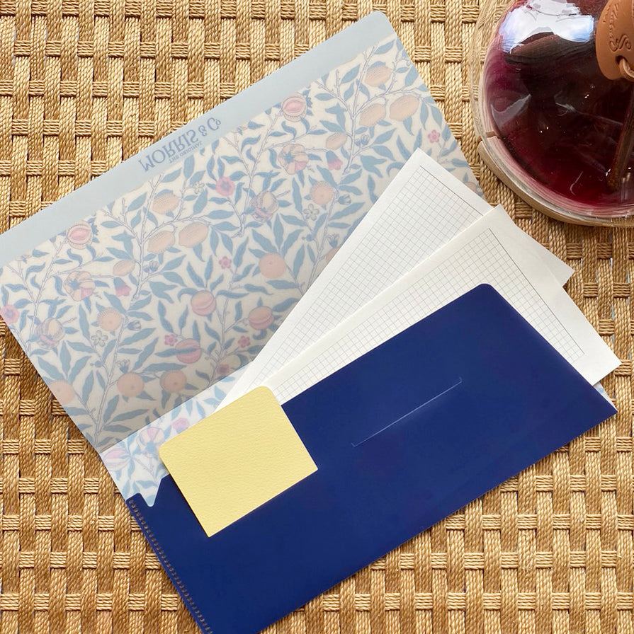 【MORRIS & CO.】 チケットホルダー マスクケース クリアファイル